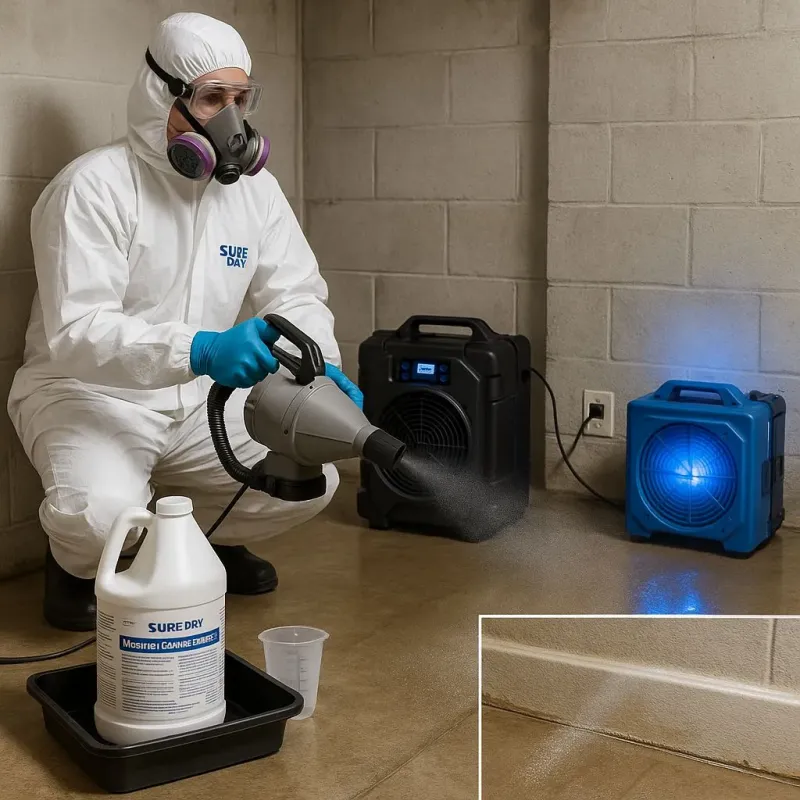 Sanitization and Odor Removal process in Tattnall County, GA
