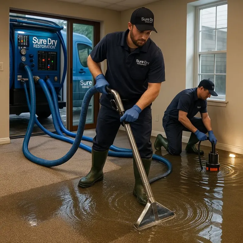 Water Extraction and Removal process in Tattnall County, GA